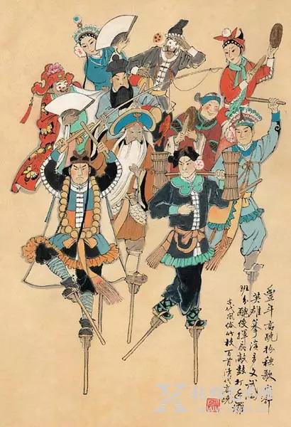 赏画作 知民俗