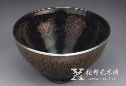 10.南宋 建窑「油滴天目」茶碗