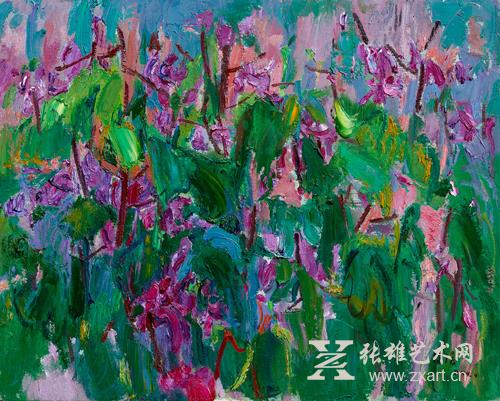 徐强《茄花》
