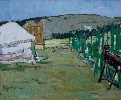 乌里亚斯太牧点，60cm x 50cm