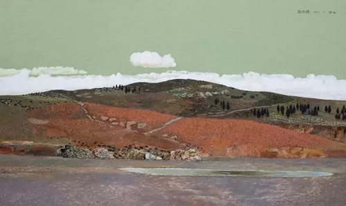 阴山系列之三，90cm x 150cm