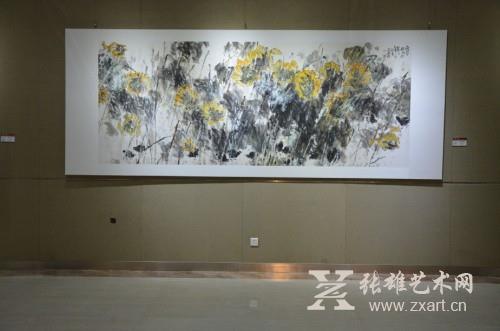 庄毓聪大写意花鸟画全国巡回展（济南站）隆重揭幕