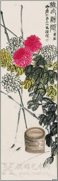 齐白石(1864-1957) 《秋色秋声 》