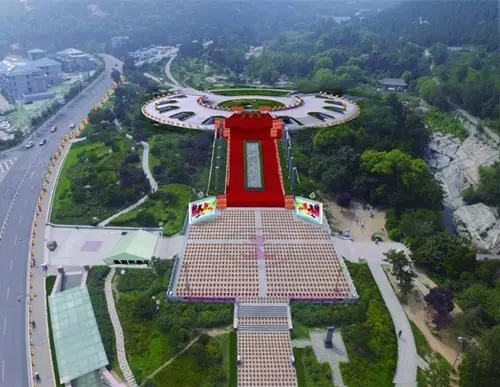 （敬天祈福大典布置方案：泰安市天地广场）