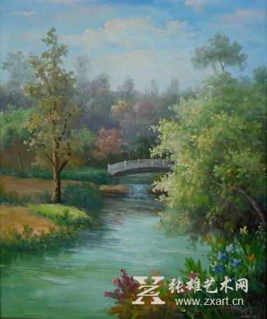 40郑辉树 《情人谷》50x60cm - 副本
