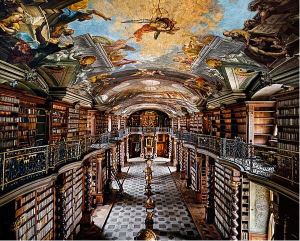 © Ahmet Ertug, The National Library, Clementinum, Prague, 2009, Diasec,180x224 cm, Courtesy of Elipsis Gallery, London, Istanbul