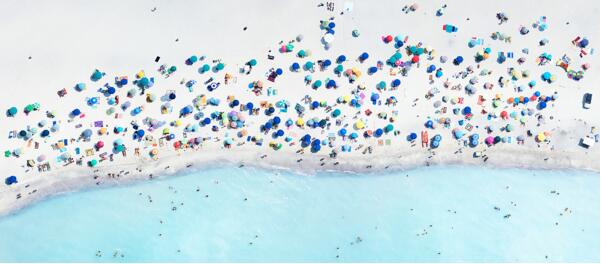  © Antonie Rose, Spiagge Bianche Study 2, Tuscany 08 2015, 88 x 200, Ed of 10. Courtesy of Samuel Maenhoudt Gallery, Knokke