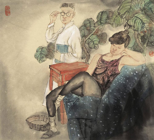 “纸里故国”2016陈东山水墨作品展
