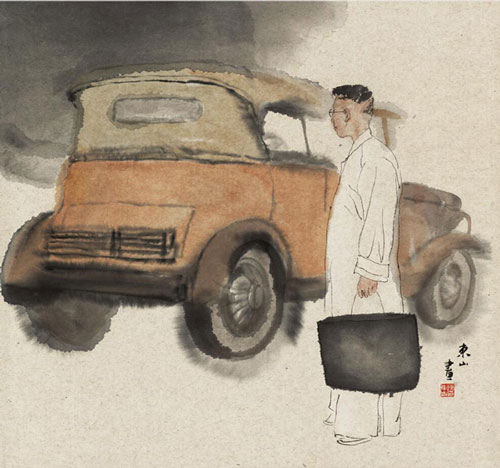 “纸里故国”2016陈东山水墨作品展