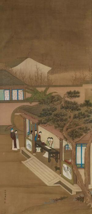 古代画家使用颜色各有不同的手法
