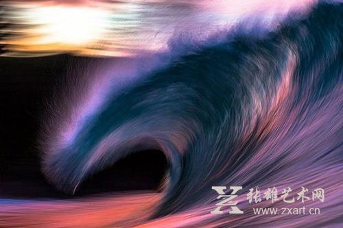 捕捉大海不同的情绪