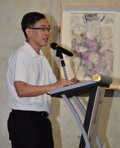 深圳市罗湖美术馆馆长余建致辞