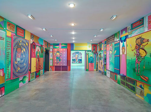 沉默的音乐 巴西双胞胎艺术家展现装置艺术