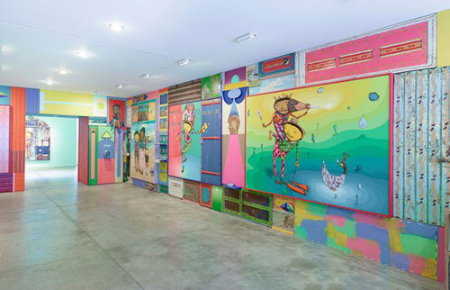 沉默的音乐 巴西双胞胎艺术家展现装置艺术