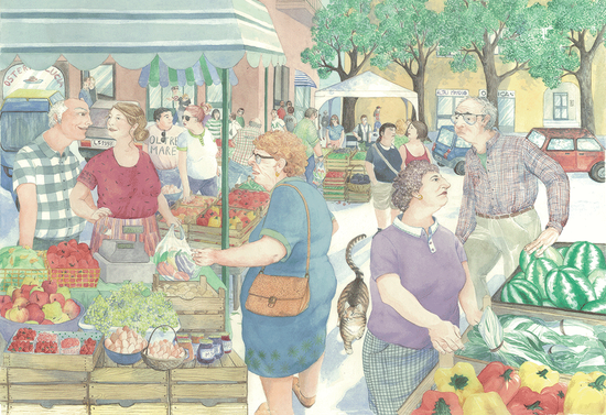   意大利/ Lidia Squillari/The Farmer‘s Market
