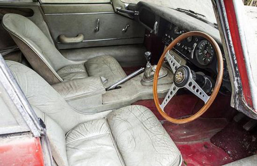 古董捷豹跑车50年后拍卖  