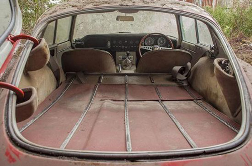 古董捷豹跑车50年后拍卖  
