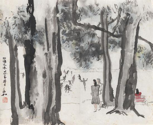 蒋兆和、刘凌沧、萧愻等十二家 花鸟·山水·人物·书法·木刻版画-2 RMB28-38万