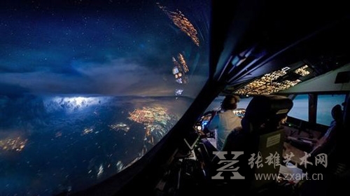 驾驶舱内拍摄到的美景 绝对惊艳