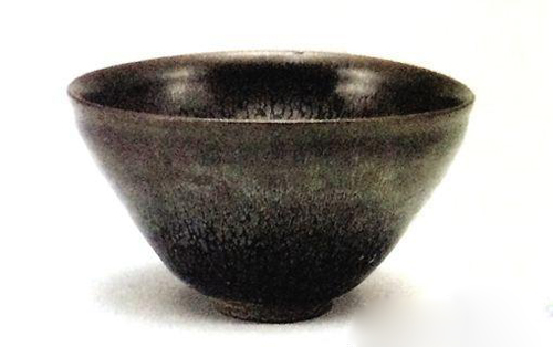  ■宋代 建窑黑釉油滴碗 观复博物馆藏 