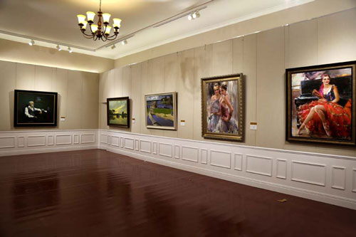  新疆塔城中俄哈三国国际油画艺术作品展