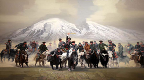    中国画家作品