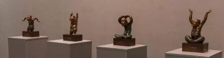 吴雅琳 《闻鸡起舞》高40cm