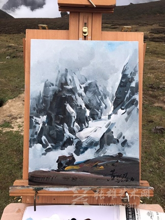 第七次进藏区采风写生——雪山王国·珠峰东坡