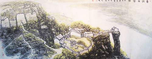 李宝林《黄河古风图》