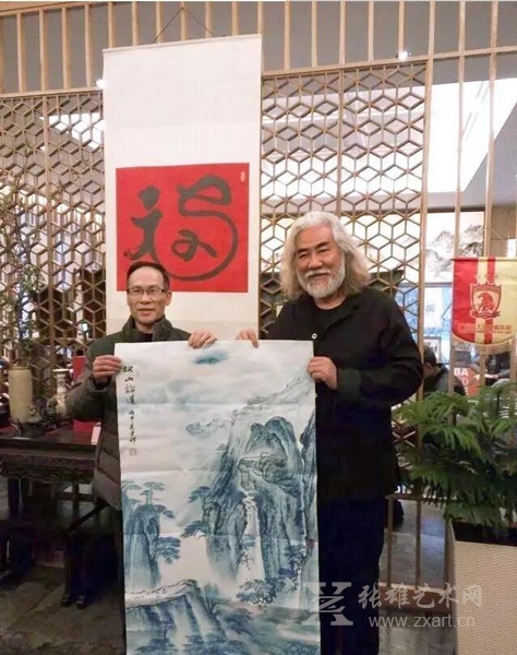 牛人“孙青花”中国画展首站即将登鹭