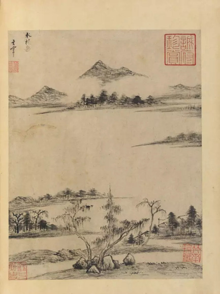 嘉德秋拍推出董其昌《书画合璧山水小景》