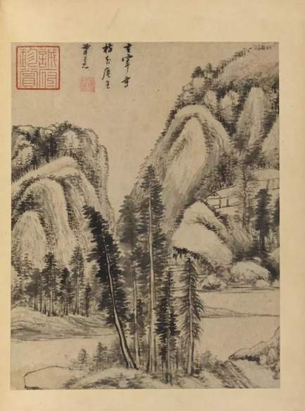 嘉德秋拍推出董其昌《书画合璧山水小景》