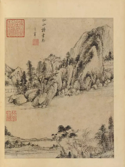 嘉德秋拍推出董其昌《书画合璧山水小景》