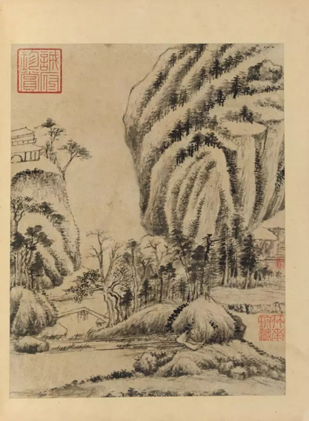 嘉德秋拍推出董其昌《书画合璧山水小景》