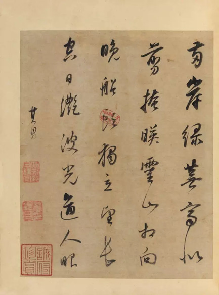 嘉德秋拍推出董其昌《书画合璧山水小景》