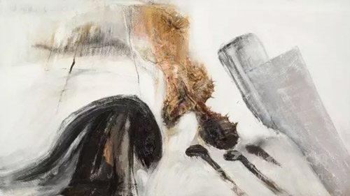 彭渊  《崇高者》  100x180cm  布面油彩  2016年