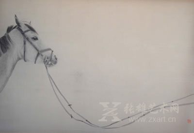 李关关 《二分之一寻》 160＊120 绢本 2015