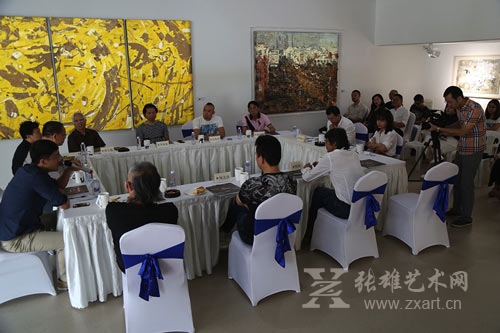        《撕裂语言-魅像张力：表现·中国艺术家邀请展》研讨会现场
