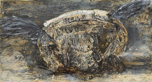 展览展示的安塞姆·基弗作品《圣洛雷托》