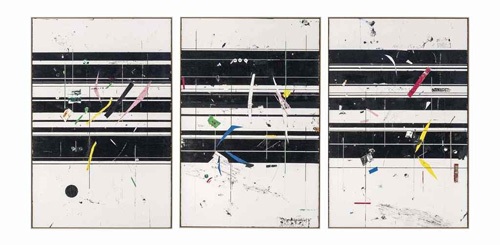 Harold Ancart，《Untitled》，2014。图片：courtesy Christie's.