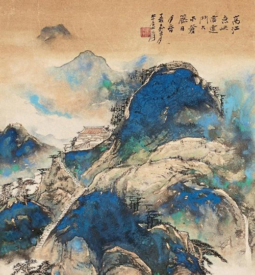 张大千作品　