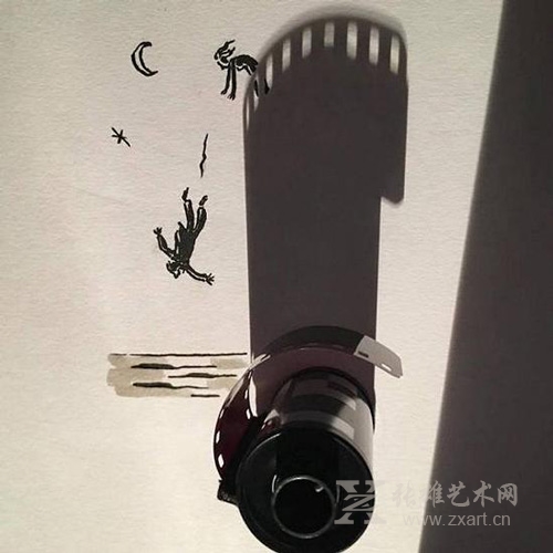 影子还可以这样玩，太有趣了！