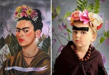 Cosplay ：怀念名画最佳的方式