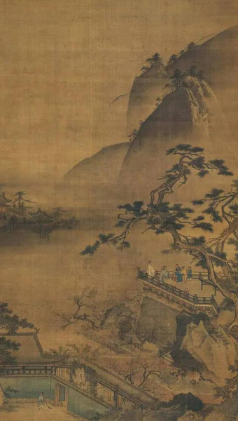 Lot 1821 孙君泽 阁楼山水 　　成交价：RMB 47，150，000