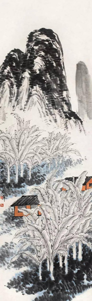 Lot 844 齐白石 芭蕉书屋 　　成交价：RMB 22，425，000
