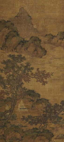 Lot 1576 马臻 林下抚琴图 　　成交价：RMB 8，165，000