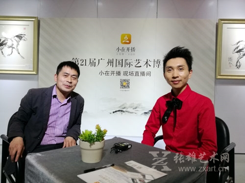 杨毅达接受小在直播采访