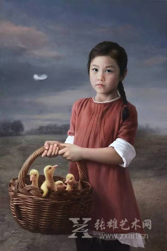 李海勇《心声》80x120cm 布面油画 2016年