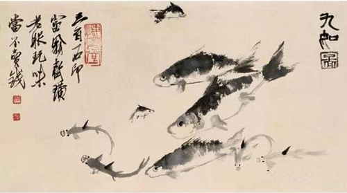 齐白石 鱼
