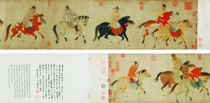   元 任仁发 《五王醉归图卷》 3.036亿元成交 北京保利